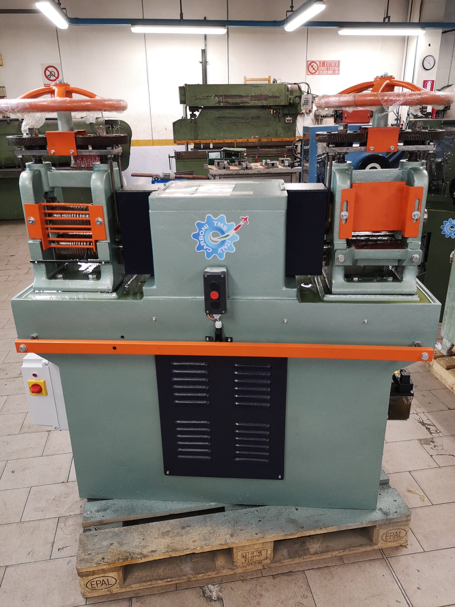 Rolling mill Plate - Wire 160 mm / Mod. Boniardi Image